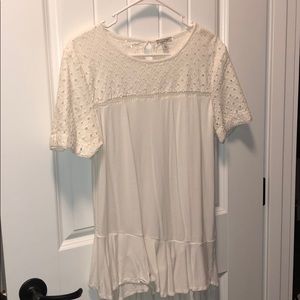 Women’s Cotton Short Sleeve Blouse Shirt